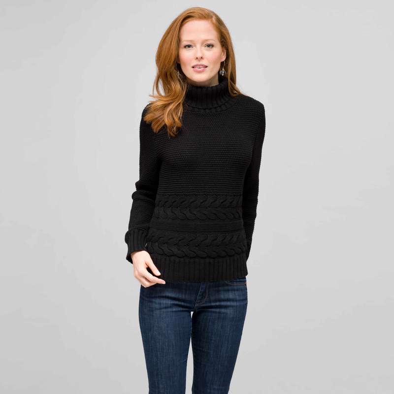 Cotton Turtleneck Sweater, , large image number 0